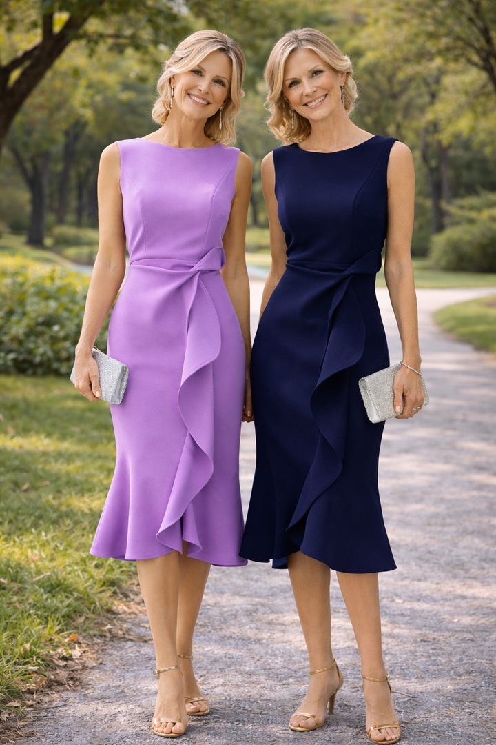 DARLENE | Elegant Midi Dress