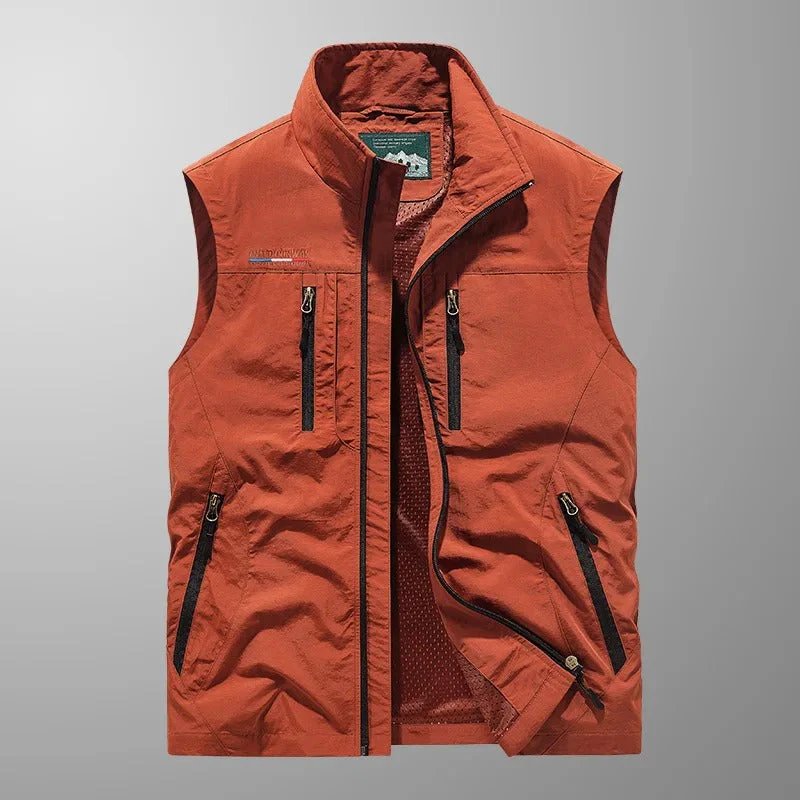 Olivier | Gilet Cargo Respirant Multi-Poches