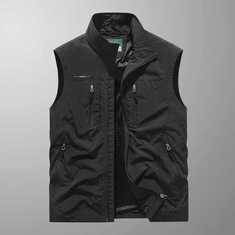 Olivier | Gilet Cargo Respirant Multi-Poches