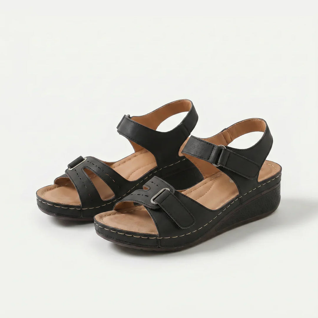 LEILA | Comfortable Orthopaedic Sandals with Wedge