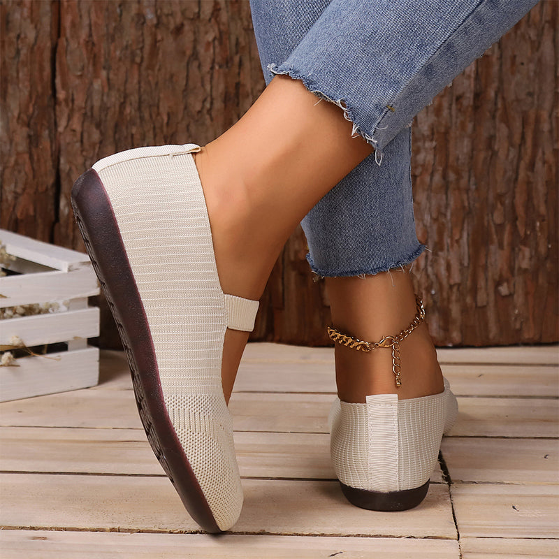 Valentine | Ballerine Tricot Respirante