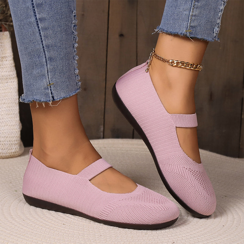 Valentine | Ballerine Tricot Respirante
