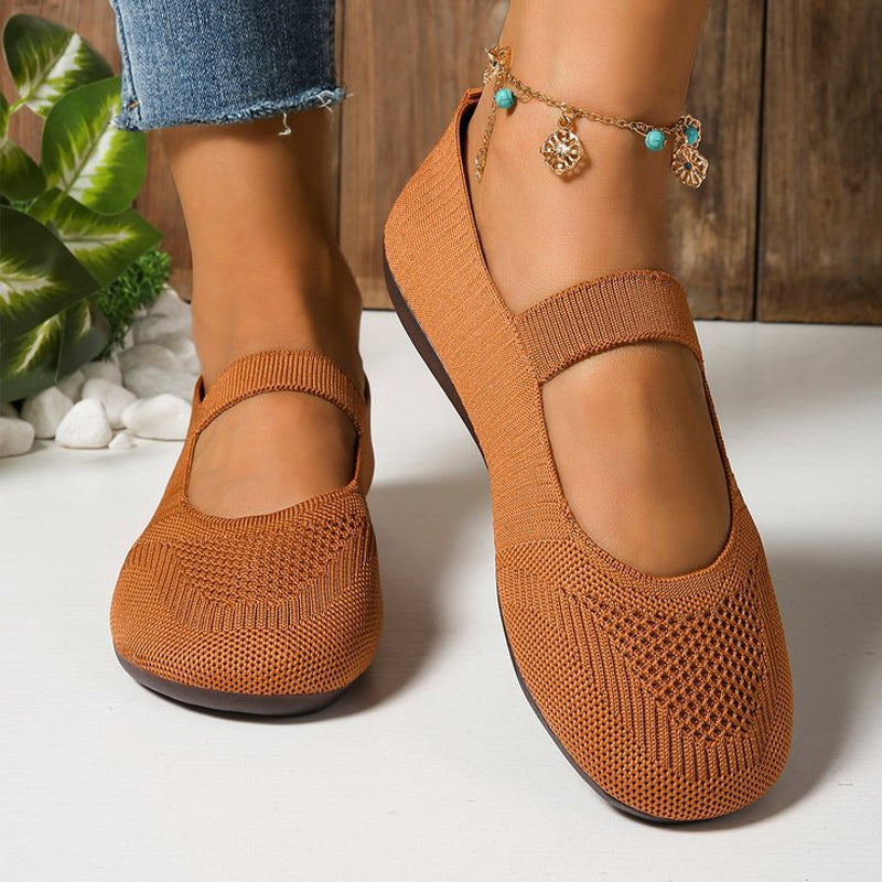 Valentine | Ballerine Tricot Respirante